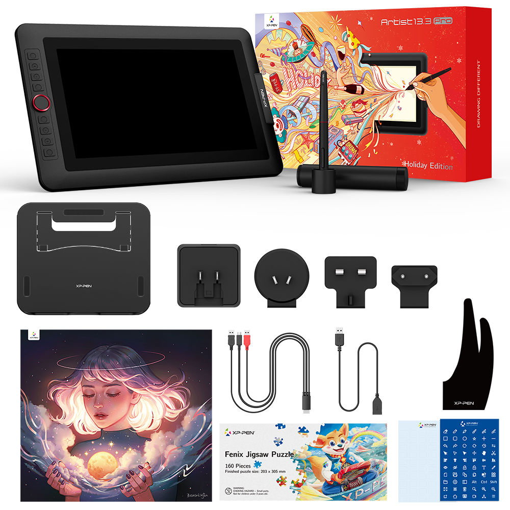 Artist 13.3 Pro Display Drawing Tablet Holiday Edition